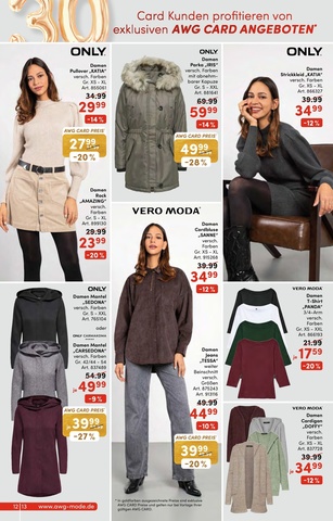 Vorschau des AWG Mode Prospekts - Modetrends, Seite 12