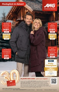 AWG Mode Prospekt - Modeglück im Advent!