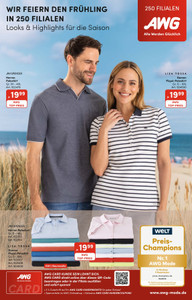 AWG Mode Prospekt - Wir Feiern Den Frühling in 250 Filialen