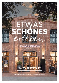 Die Werkstatt Prospekt - Etwas schönes erleben