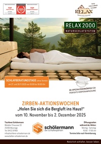 Schlaf Dich fit Prospekt - Angebote ab 10.11.