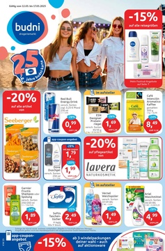 BUDNI Prospekt - Angebote ab 12.05.