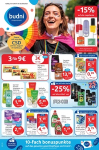 BUDNI Prospekt - Angebote ab 28.07.