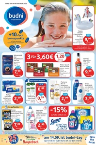 BUDNI Prospekt - Angebote ab 04.08.