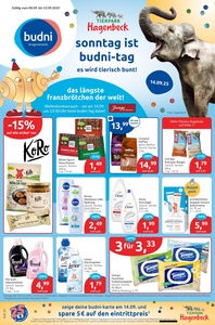 BUDNI Prospekt - Angebote ab 08.09.