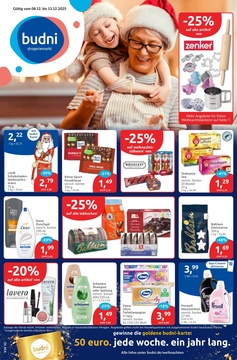 BUDNI Prospekt - Angebote ab 08.12. - Seite 1