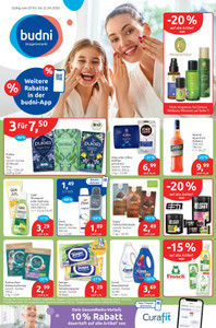 BUDNI Prospekt - Angebote ab 07.04. - Seite 1