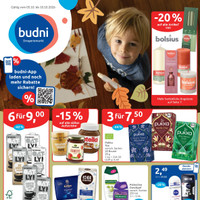 BUDNI Prospekt - Herbstliche Angebote Angebote