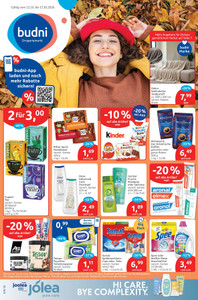 BUDNI Prospekt - Angebote ab 12.10.