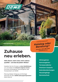 GEWE Prospekt - Angebote ab 13.10.