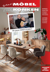 Einrichtungszentrum KONKEN Prospekt - Wir planen Gemütlichkeit!