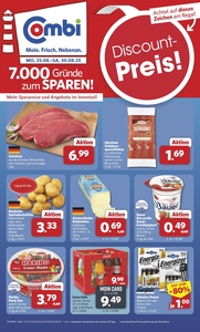 Combi Prospekt - Angebote ab 23.08.