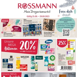 Rossmann Prospekt - Angebote ab 25.09.