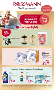 Rossmann Prospekt - Online-Angebote