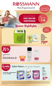 Rossmann Prospekt - Online-Angebote