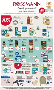 Rossmann Prospekt - Angebote ab 04.08.