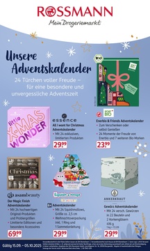 Rossmann Prospekt - Adventskalender