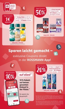 Rossmann Prospekt - App-Angebote