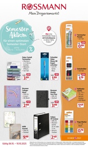 Rossmann Prospekt - Semester Aktion