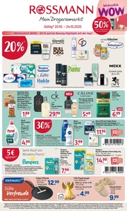 Rossmann Prospekt - Angebote ab 20.10.