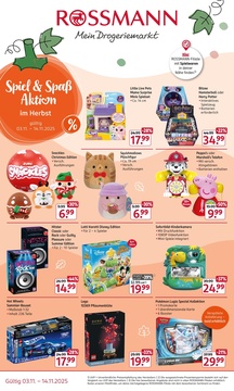 Rossmann Prospekt - Spiel & Spaß Aktion - Seite 1