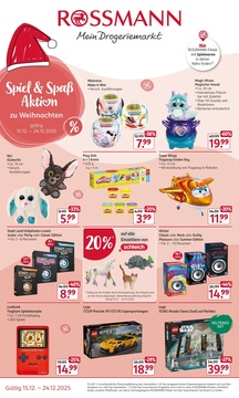 Rossmann Prospekt - Spiel & Spaß Aktion zu Weihnachten - Seite 1