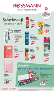 Rossmann Prospekt - Schreibwaren