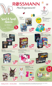 Rossmann Prospekt - Spiel & Spaß Aktion