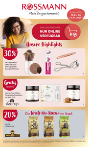 Rossmann Prospekt - Angebote ab 19.04.