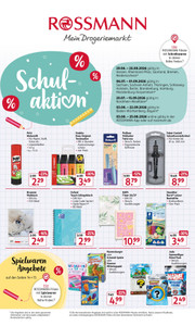 Rossmann Prospekt - Schulaktion 2026