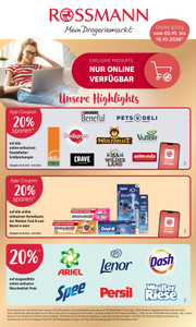 Rossmann Prospekt - Online-Angebote ab 05.10. - Seite 1