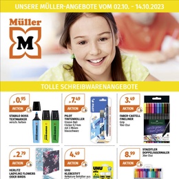 Müller Prospekt - Alles für Studium, Schule & Büro