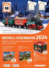 Müller Prospekt - Modell-Eisenbahn 2024