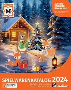 Müller Prospekt - Spielwarenkatalog 2024