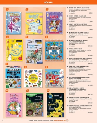 Vorschau des Müller Prospekts - Kindermode & Spielzeug, Seite 12