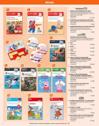 Vorschau des Müller Prospekts - Kindermode & Spielzeug, Seite 14