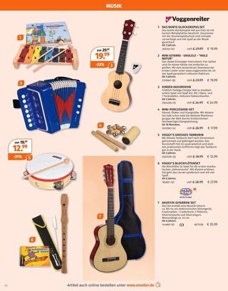 Vorschau des Müller Prospekts - Kindermode & Spielzeug, Seite 20