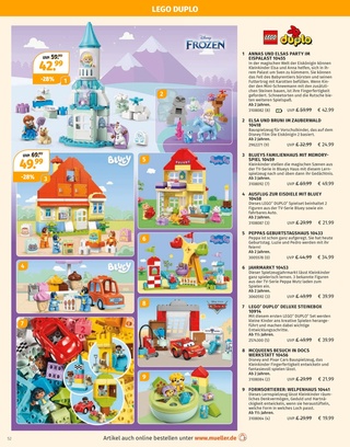 Vorschau des Müller Prospekts - Kindermode & Spielzeug, Seite 52