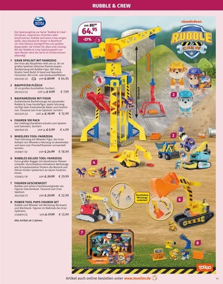 Vorschau des Müller Prospekts - Kindermode & Spielzeug, Seite 99
