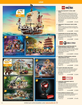 Vorschau des Müller Prospekts - Kindermode & Spielzeug, Seite 138