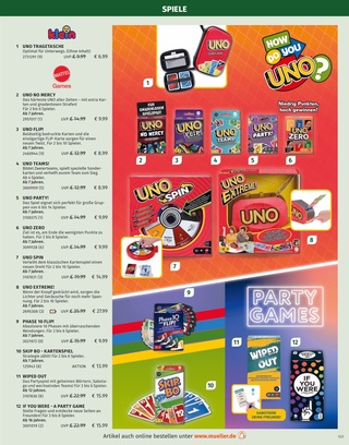 Vorschau des Müller Prospekts - Angebote für die Silvester-Party, Seite 169