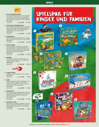 Vorschau des Müller Prospekts - Kindermode & Spielzeug, Seite 173