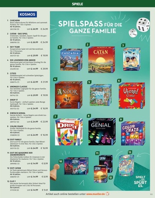 Vorschau des Müller Prospekts - Kindermode & Spielzeug, Seite 183