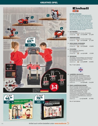 Vorschau des Müller Prospekts - Kindermode & Spielzeug, Seite 194