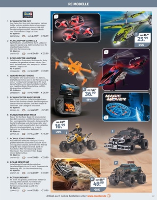 Vorschau des Müller Prospekts - Kindermode & Spielzeug, Seite 217