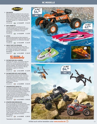 Vorschau des Müller Prospekts - Geschenkideen für Ihn, Seite 219