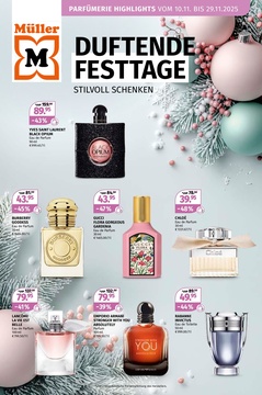 Müller Prospekt - Parfümerie Highlights - Seite 1