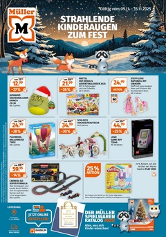 Müller Prospekt - Spielwaren für Groß und Klein - Seite 1