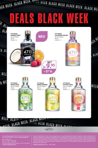Vorschau des Müller Prospekts - Black Week, Seite 4