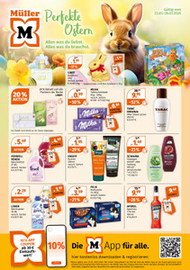 Müller Prospekt - Perfekte Ostern